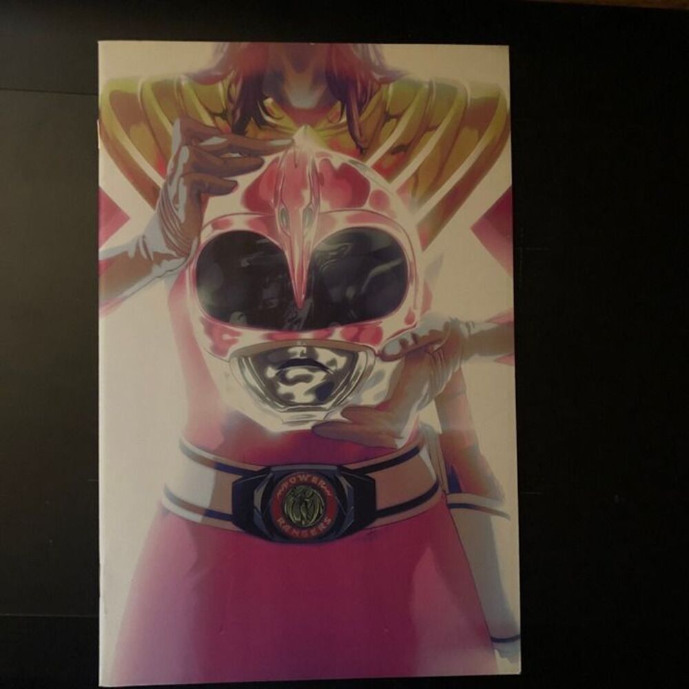 Mighty Morphin Power Rangers: Shattered Grid #1 NYCC 2018 Goñi Montes Virgin Var